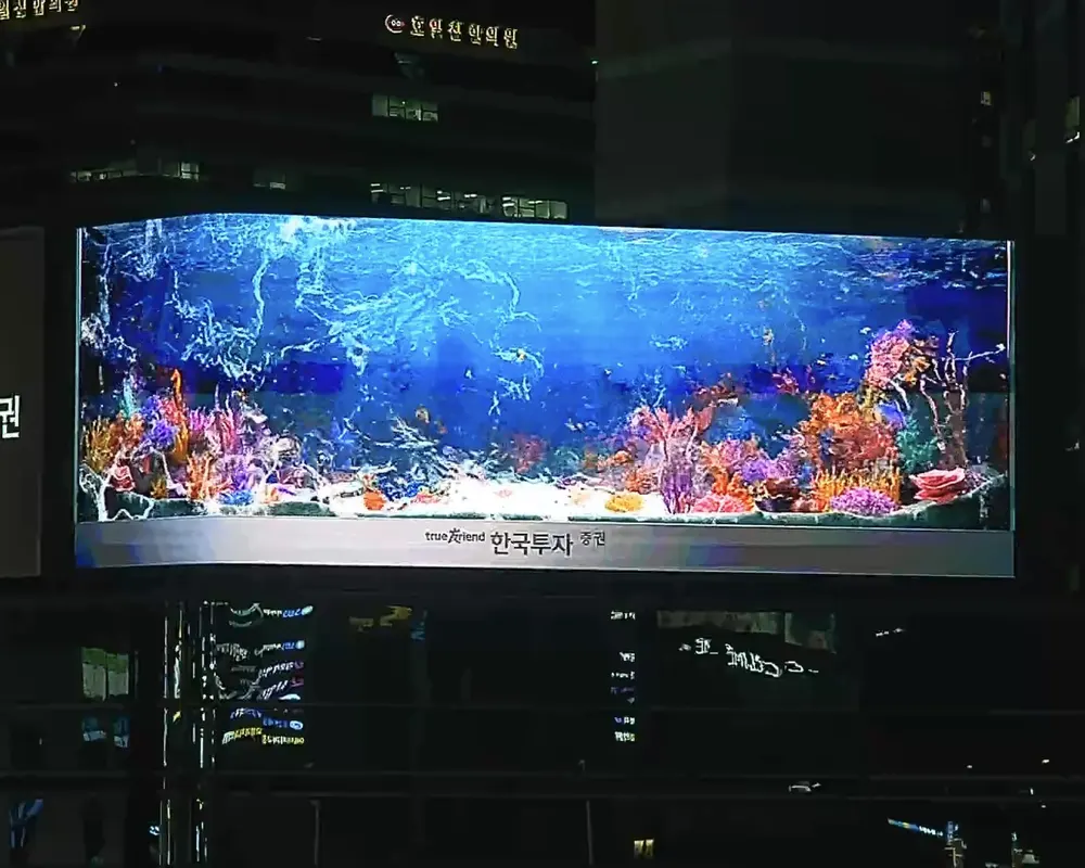 전광판설치 실감형 3D 콘텐츠